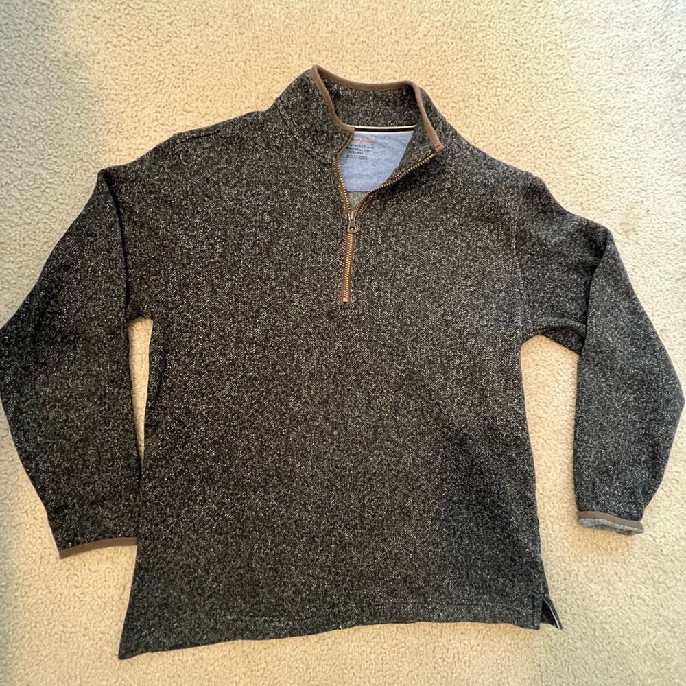 Vintage forest green weatherproof quarter zip size XL